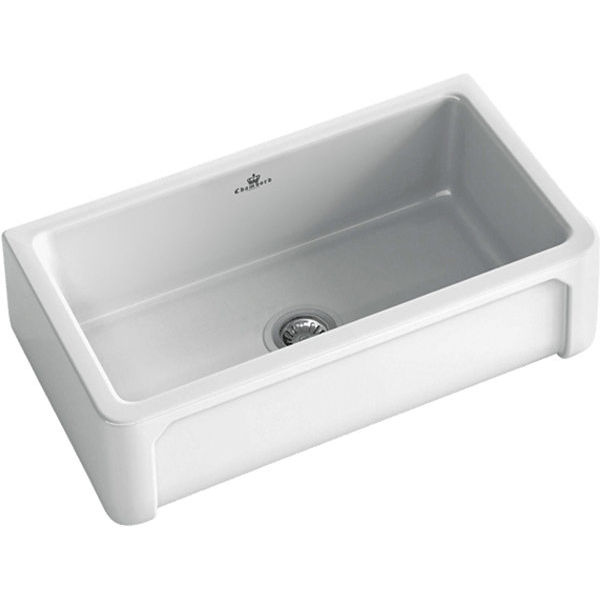 Abey Chambord Henri Large Single Bowl Fireclay Sink HENRI-2W