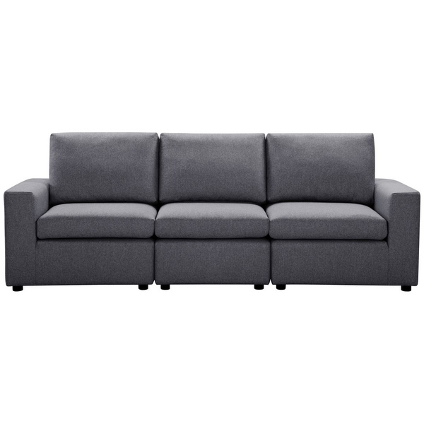 Ostro Furniture Ostro Athena 3 Seater Couch Grey 27002000