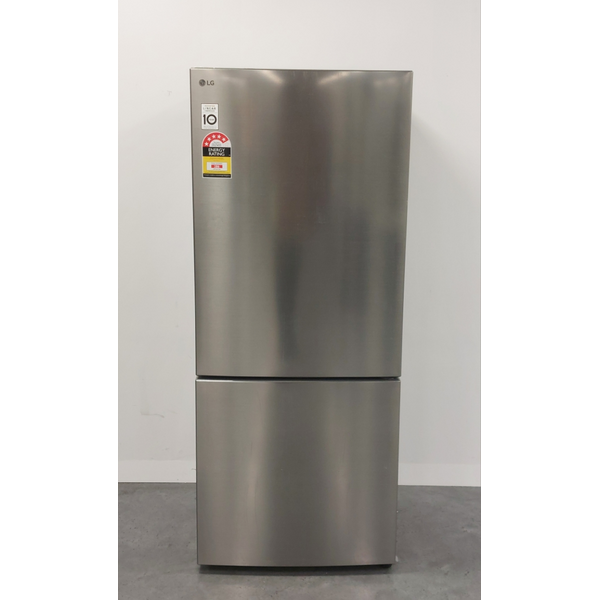 LG 420L Bottom Mount Fridge Stainless Steel GB-455PL