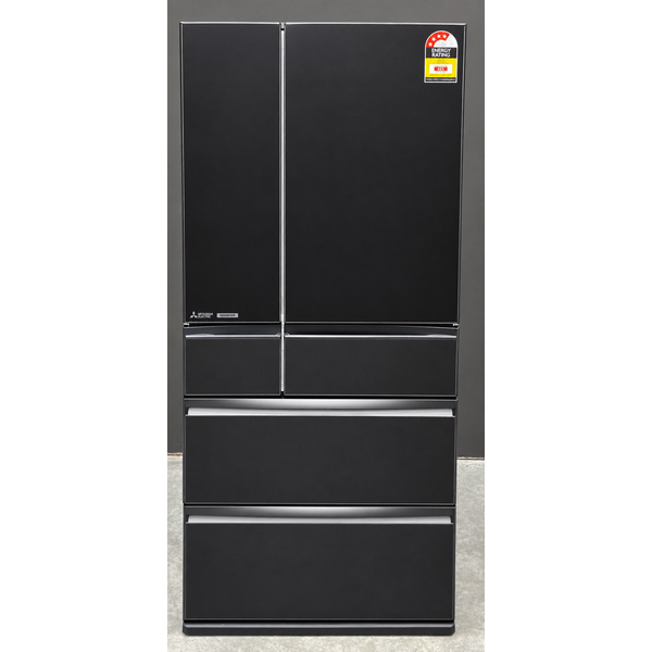 Mitsubishi Electric 700L Multi Drawer French Door Refrigerator Diamond Black MR-WX700C-B-A