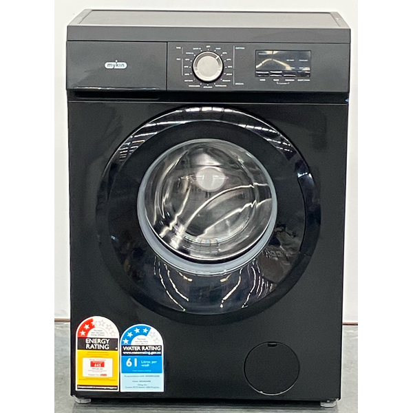 Mykin 6kg Front Load Washing Machine Black MFLW600B