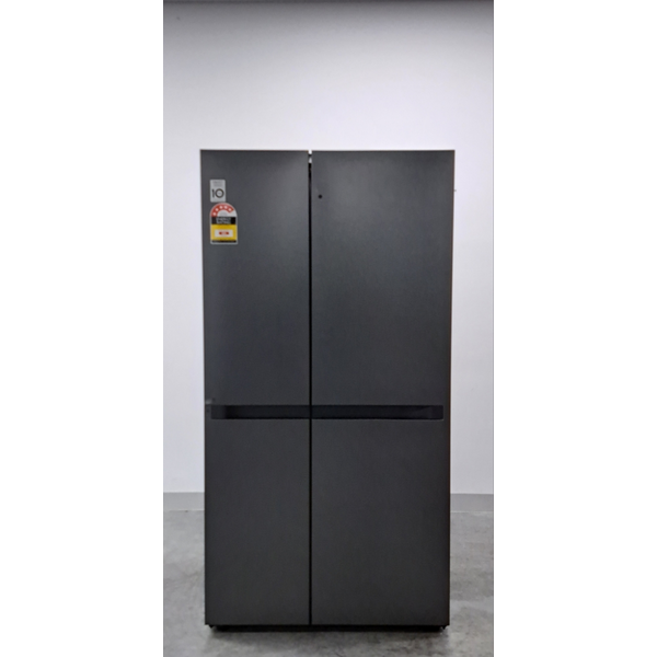 LG 664L Side by Side Refrigerator Matte Black GS-B599MBL