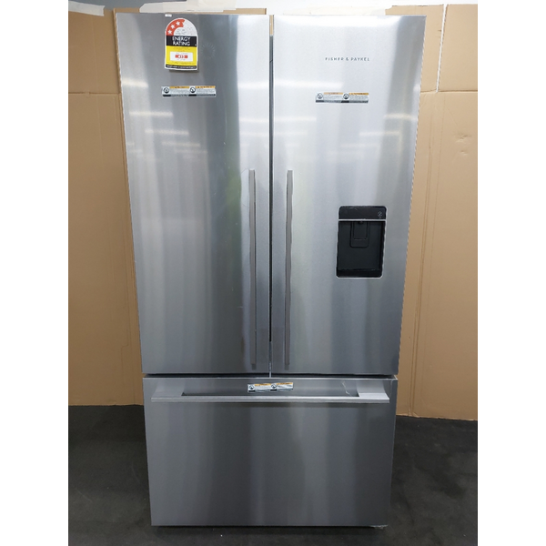 Fisher & Paykel Series 7 569L French Door Refrigerator with Ice and Water Stainless Steel RF610ADUX5