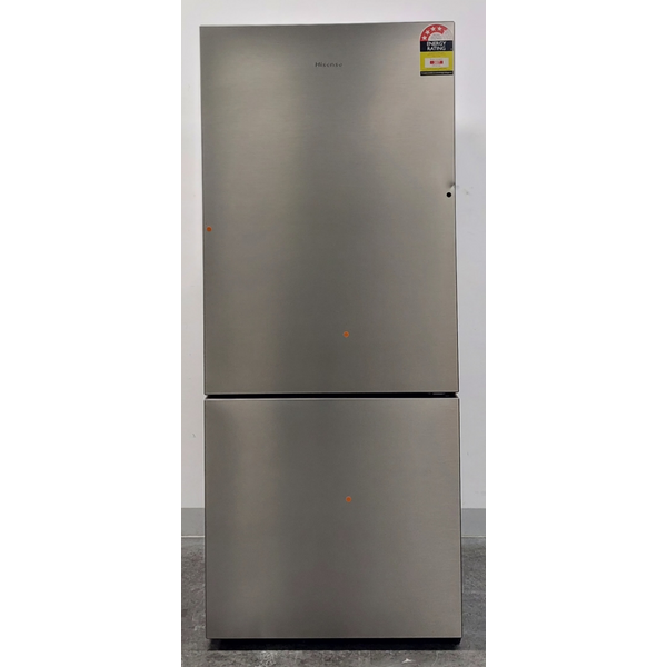 Hisense 417L PureFlat Bottom Mount Refrigerator Silver HRBM418S